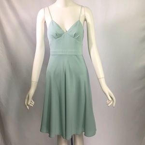 J Crew Light Mint Aubrey Dress